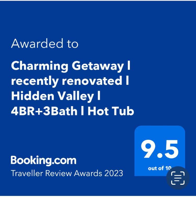 Charming Getaway L Recently Renovated L Hidden Valley L 4Br+3Bath L Hot Tub サマセット エクステリア 写真